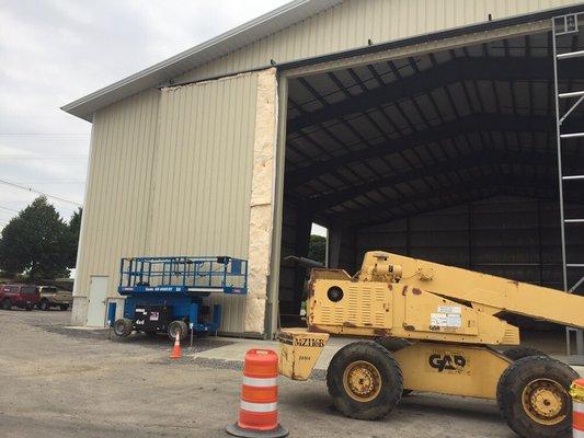 New Indoor Boat Storage Building