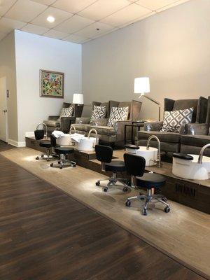 Pedicure chairs