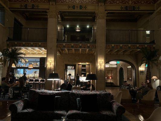 Historic Hotel Lobby -  Hollywood ROOSEVELT