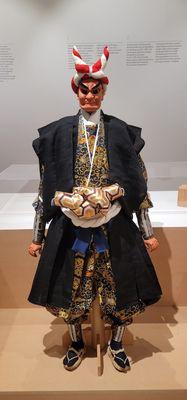 "Minamito no Yoshitsune" Bunraku Doll. Shizuka Gozen's lover. Tragic story