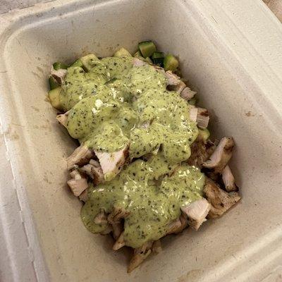 Chicken Pesto Bowl