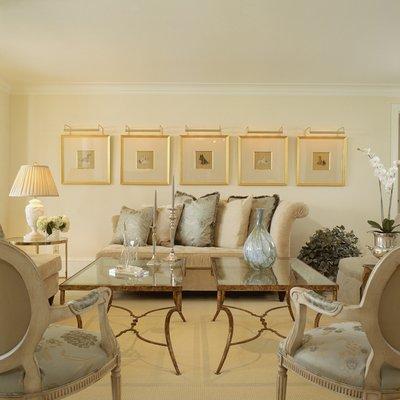 Maryland classic interior design, here in soft calming colors