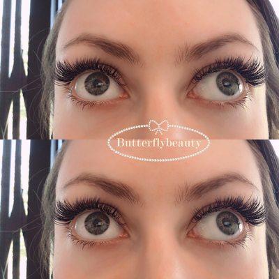 Eyelashes extensions