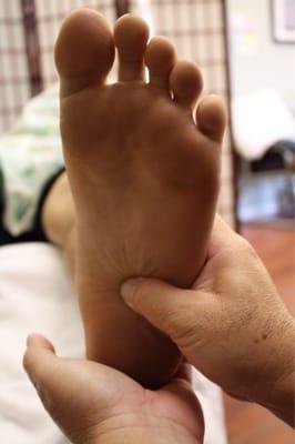 Plantar Fasciitis treatment often completed within three sessions!