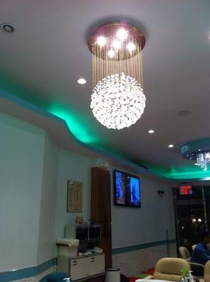 Nice light fixtures... That's about all this place has!