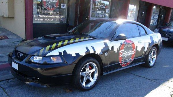 Mustang GT, full wrap