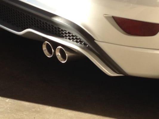 Check out the Outstanding job Rod did on my 2014 Ford Fiesta ST, double walled stainless steel tips.