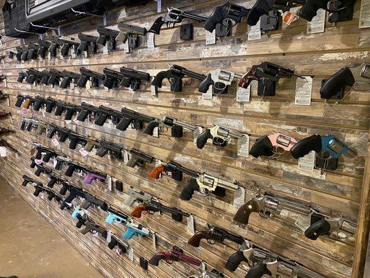 New self service gun room. Pick up & rack any gun, rifle or shotgun you wish.