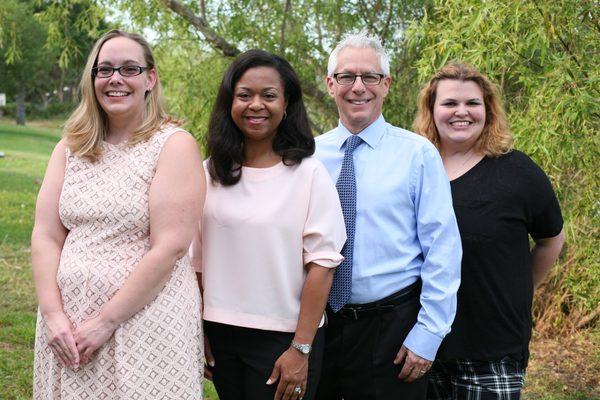 Pictured L to R: Heidi DiSalvo, DO, Natasha Champion, MD, Stephen Zweibach, MD and Mariel Rotundo-Patino, DO.