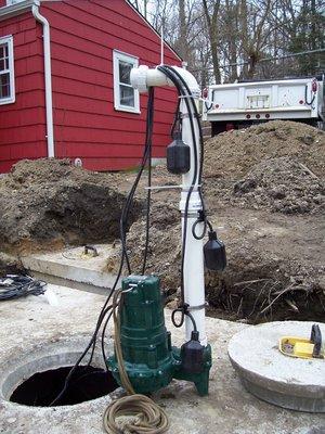 Pump for pump system.