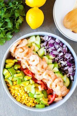 Shrimp salad