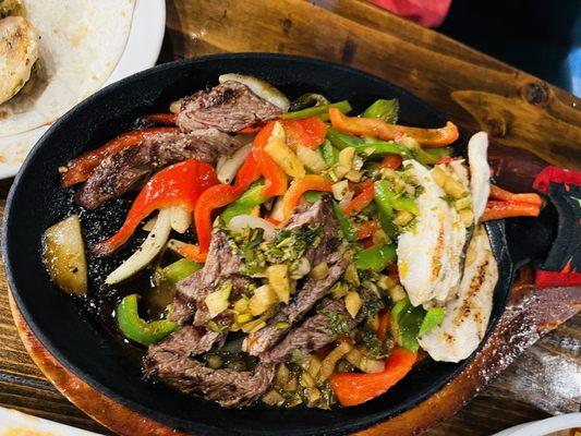 Chicken & Steak Fajitas