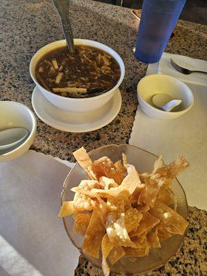 Hot and sour soup for two