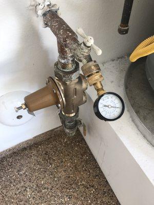 Matt did a fantastic job changing out a water pressure regulator at my clients home....