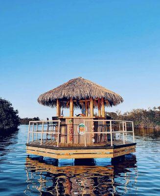 Tiki cruise #one floating tiki bar in pine island!