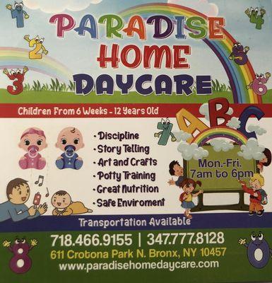 Daycare, ChildCare, Infant Care.