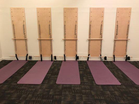 The Center Studio offers intimate Tower classes with a maximum of 6 participants.