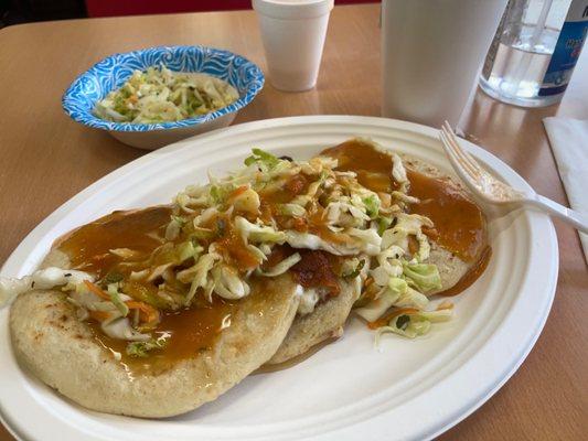 Pupusa - Pork & Cheese