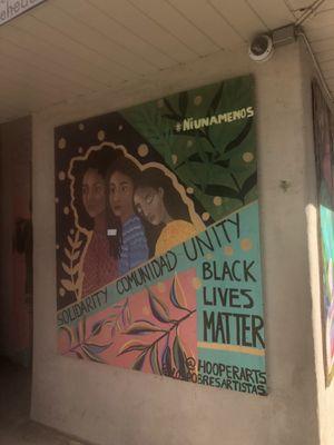 Community Unity mural.