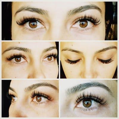 Wedding Lashes done by Landai. Full Set 13mm Dcurl