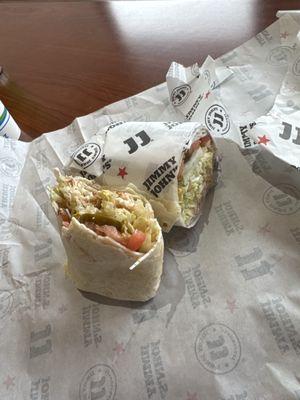 Kicken Ranch Chicken Wrap