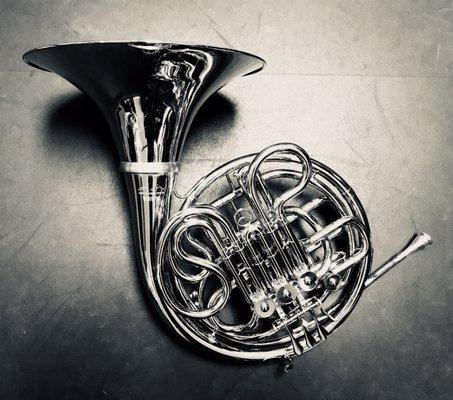 Just split the bell on this Yamaha French horn