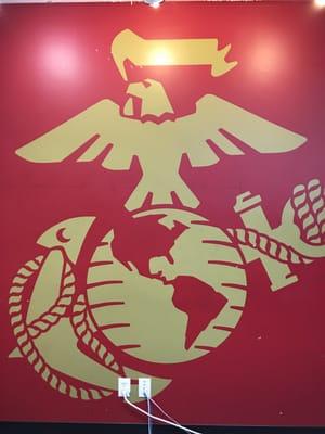 The Eagle, Globe and Anchor. The emblem and logo of our Marine Corps.