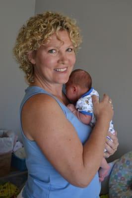 Melissa and our little Theo! The 'picture perfect' birth experience! Simply amazing!