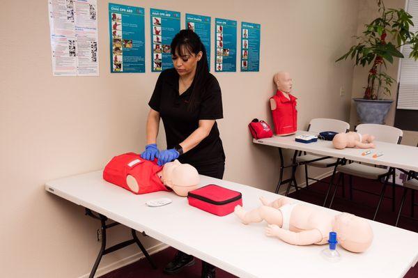 Classroom for Heartsaver First Aid CPR AED