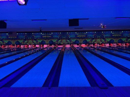 Cosmic bowling