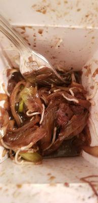 Where is the beef in my Mongolian beef?