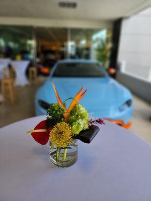 Tropical Arrangement at Aston Martin