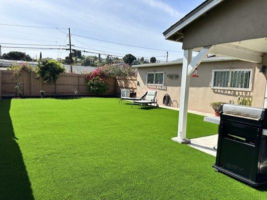 Artificial Turf Installation