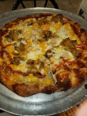 Holiday special: Thanksgiving pizza