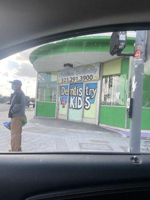 The front of dental office  on Crenshaw