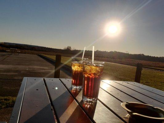 Perfect place to have a drink before a flight. Great view and awesome service. Ask for Lisa, she's a sweet person.