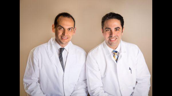 Drs. Saman Vahedi and Jonathan Shadi, both board certified oral and maxillofacial surgeons