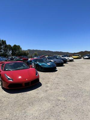 More Ferraris in Malibu