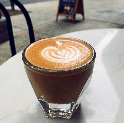 Cortado (Best Cortado in town, you can experience best taste with our gibraltar cup)