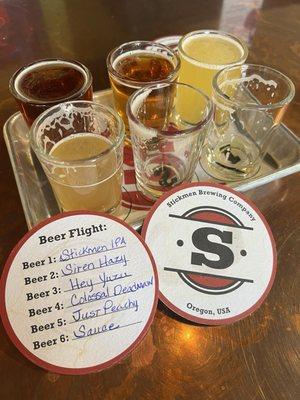 Beer flight