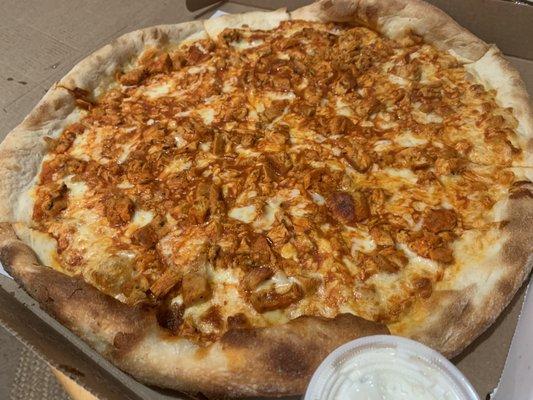 Buffalo chicken pizza