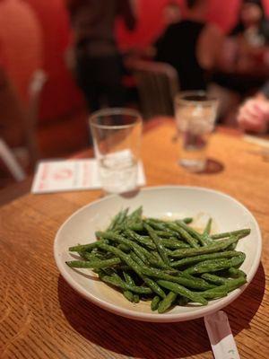 Green bean stir fry