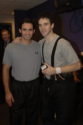 Mario Serban and hall of fame Luc Robitaille