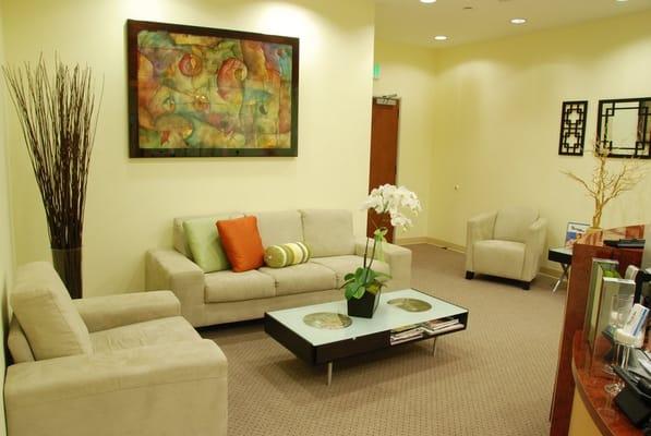 Our Reception area