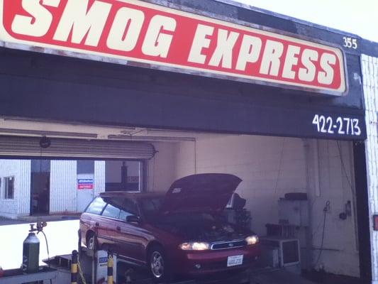 Quick turnaround for a smog check