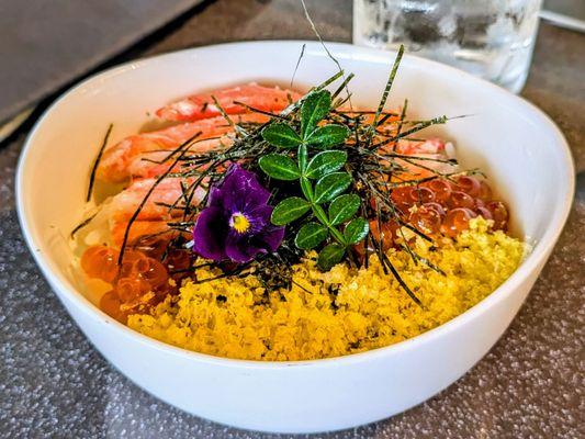 Gohan (mini rice bowls) with Snow Crab Legs