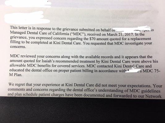 Looks like they got "educated" according to this letter but I bet these shady mf'ers will try and get over on anyone they can.