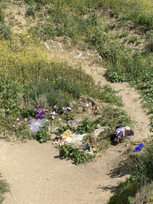 Kobe Bryant and daughter memorial