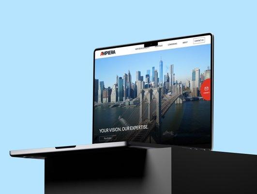 Real estate website design