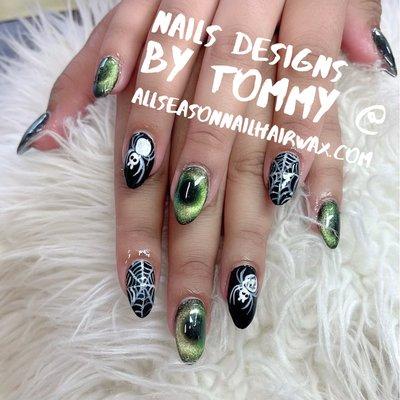 Nails Designs by Tommy @
AllSeasonNailHairWax.com